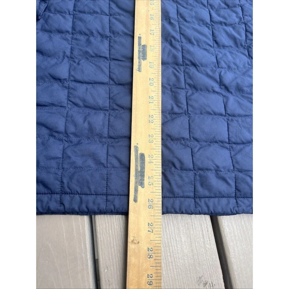 THE NORTH FACE Men's Thermoball Eco Jacket Quilted Puffer Full Zip Blue Large